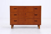 Vintage Teak Kommode | Mid Century Schubladen Schrank Holz Aufbewahrung 60er 70er