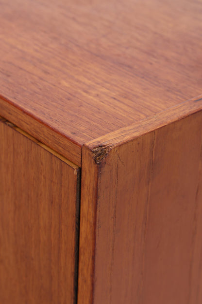 Vintage Teak Kommode | Mid Century Schubladen Schrank Holz Aufbewahrung 60er 70er