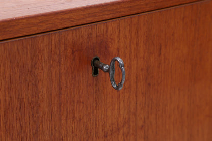 Vintage Teak Kommode | Mid Century Schubladen Schrank Holz Aufbewahrung 60er 70er