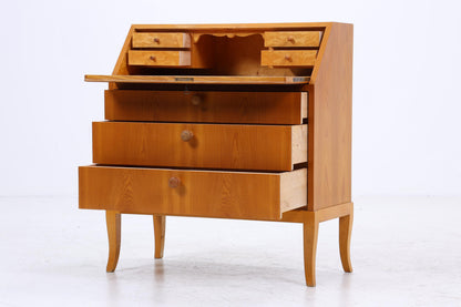 Vintage Sekretär 60er Jahre | Mid Century Schreibtisch Schrank Arbeitstisch Retro Holz Aufbewahrung