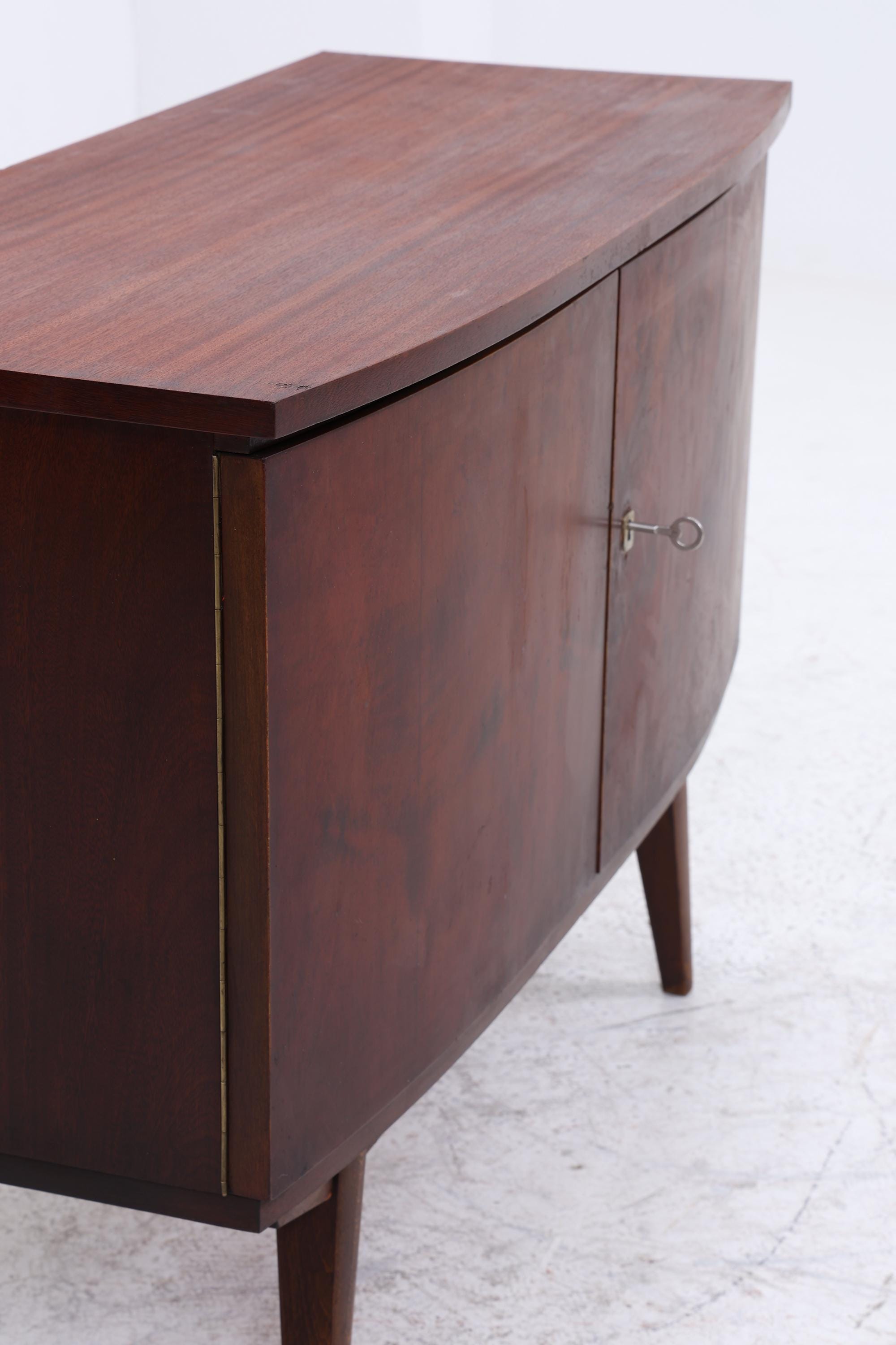 Wundervolle Vintage Kommode 60er | Mid Century Schrank | Retro Holz Aufbewahrung