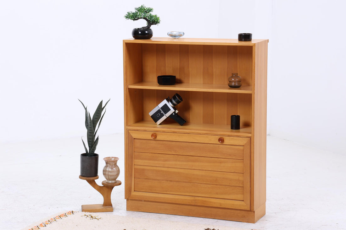 Wunderschöne Vintage Kommode 60er | Mid Century Flur Schrank | Retro Holz Aufbewahrung