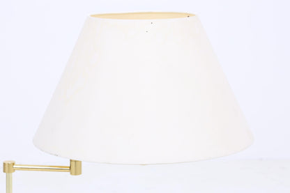 Kleine Vintage Stehlampe | Mid Century Lampe Design Opalglas Wohnzimmerlampe Stehleuchte