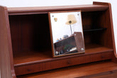 Wunderschöner Teak Vintage Sekretär 60er Jahre | Mid Century Frisiertisch Schrank Arbeitstisch Retro Holz Aufbewahrung