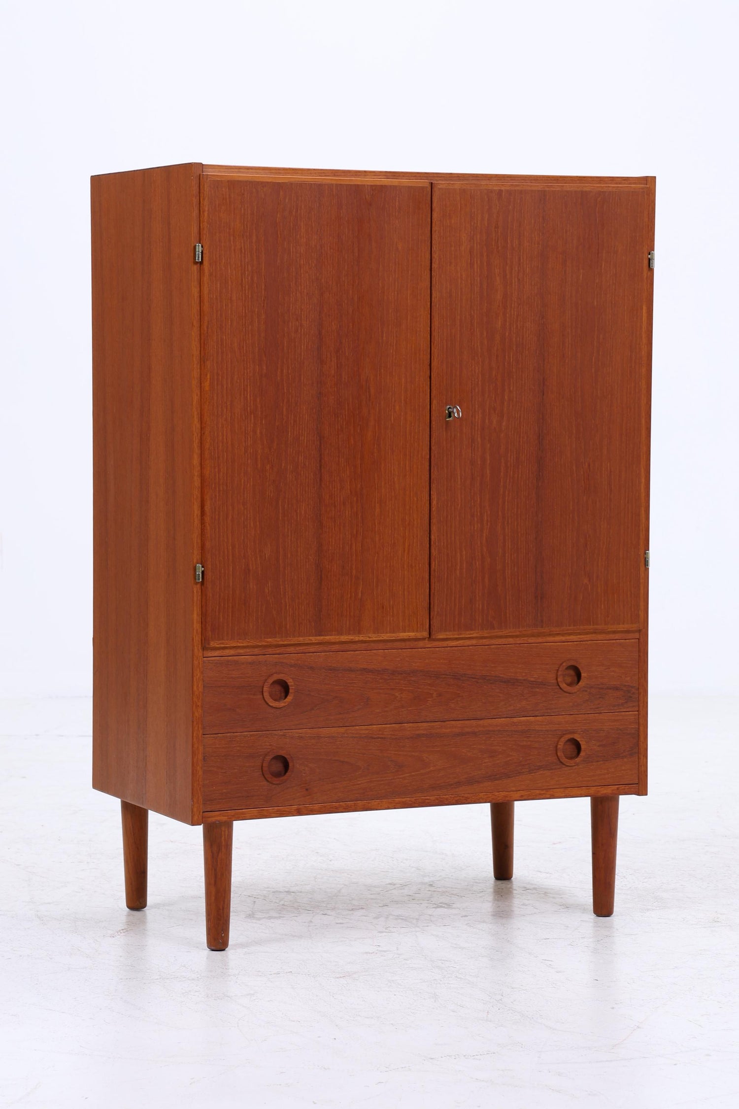 Vintage Teak Kommode | Mid Century Schubladen Schrank Holz Aufbewahrung 60er 70er