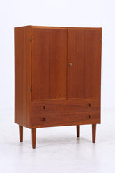 Vintage Teak Kommode | Mid Century Schubladen Schrank Holz Aufbewahrung 60er 70er