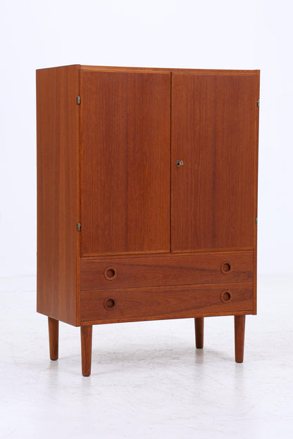 Vintage Teak Kommode | Mid Century Schubladen Schrank Holz Aufbewahrung 60er 70er