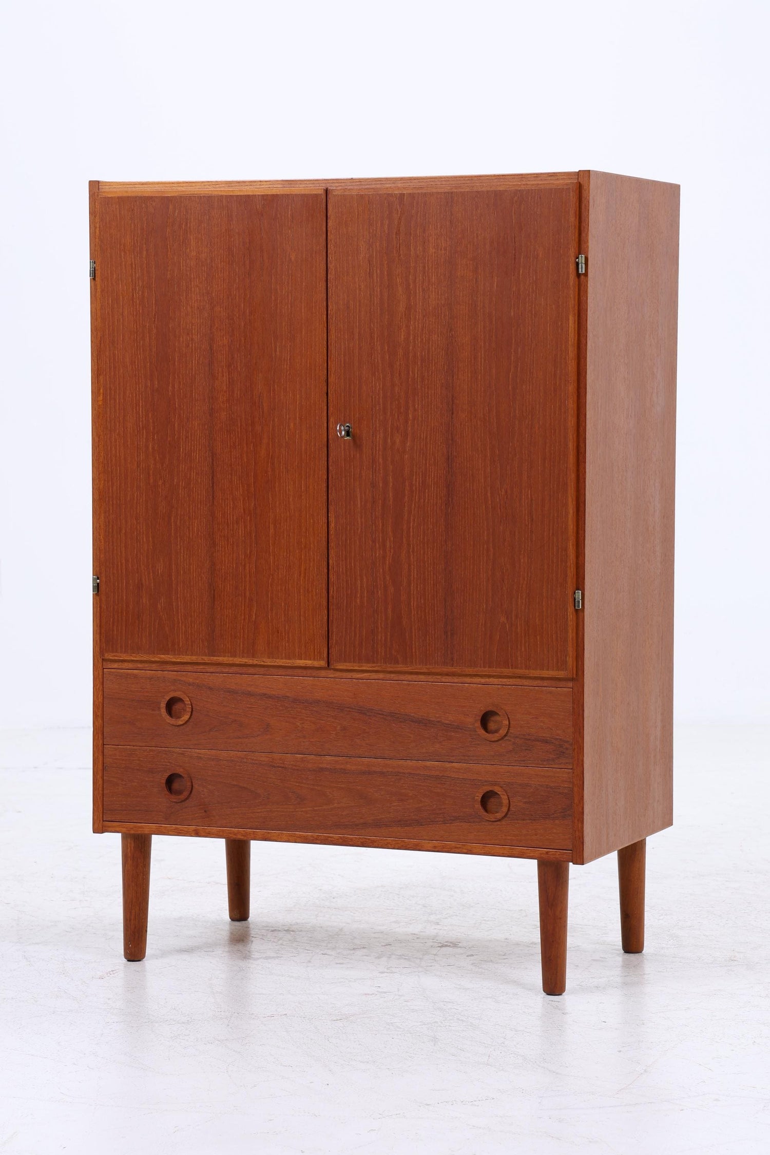 Vintage Teak Kommode | Mid Century Schubladen Schrank Holz Aufbewahrung 60er 70er