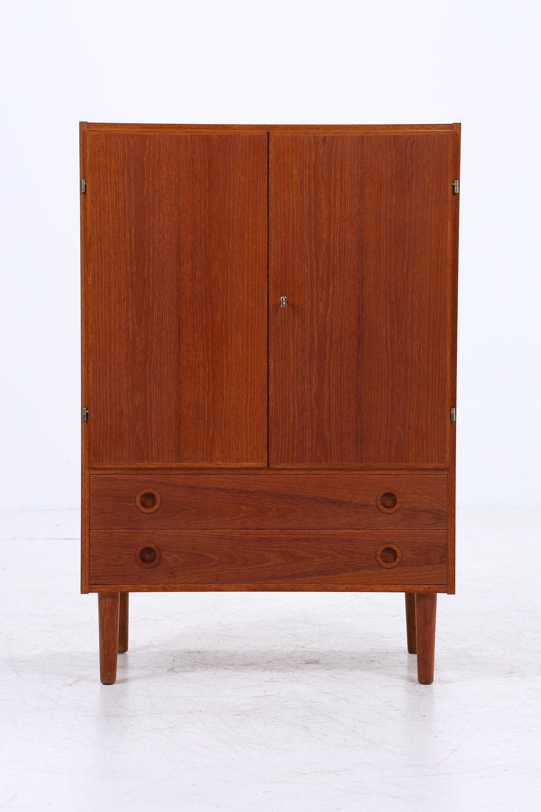 Vintage Teak Kommode | Mid Century Schubladen Schrank Holz Aufbewahrung 60er 70er