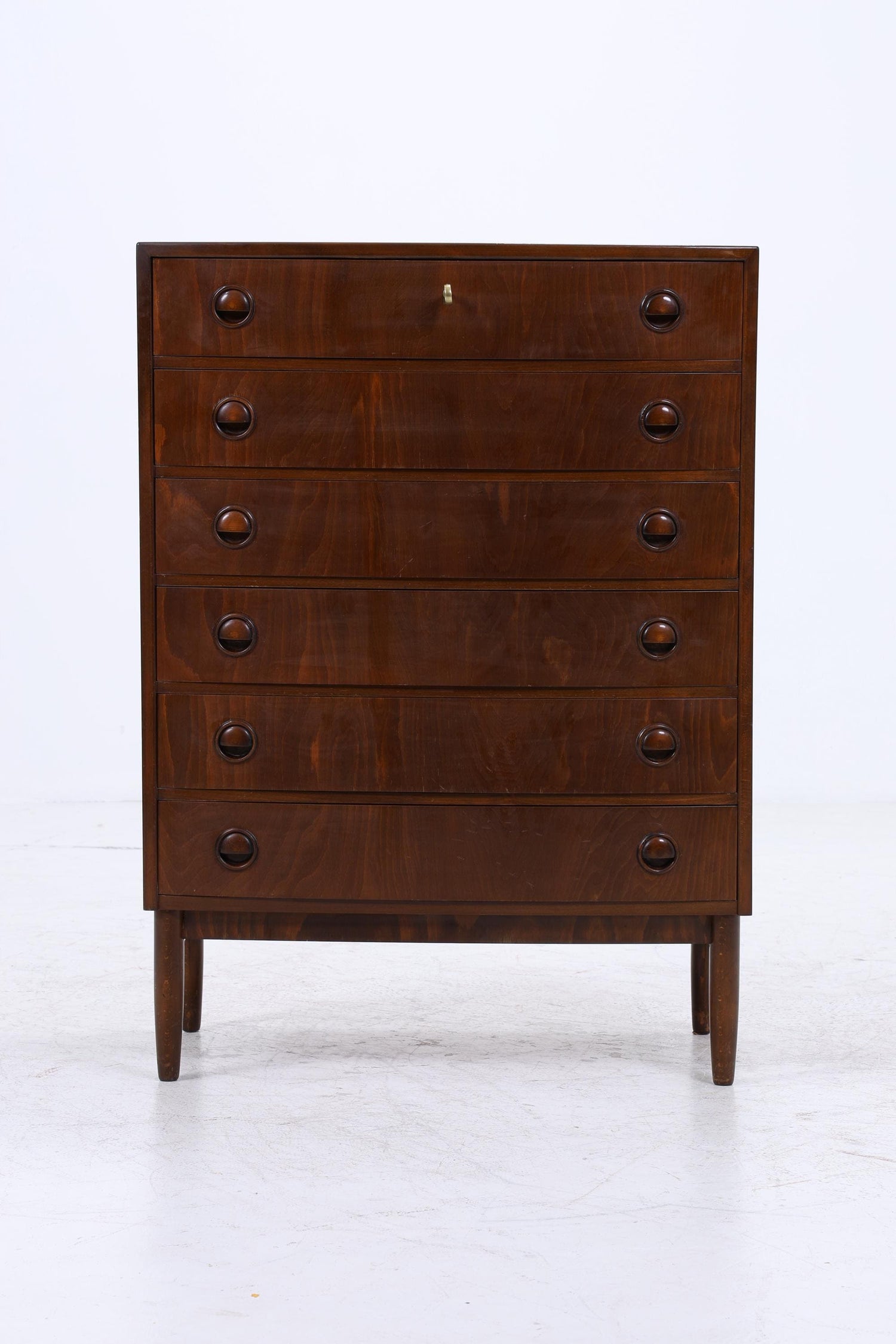 Vintage Schubladen Kommode | Mid Century Schrank Holz Aufbewahrung 60er Jahre Danish Design