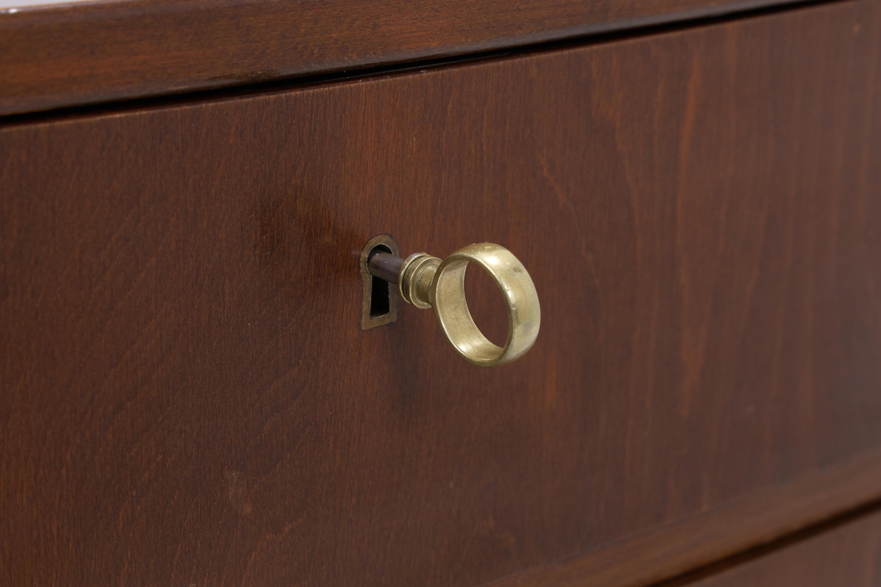 Vintage Schubladen Kommode | Mid Century Schrank Holz Aufbewahrung 60er Jahre Danish Design