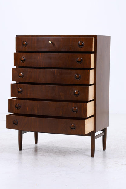 Vintage Schubladen Kommode | Mid Century Schrank Holz Aufbewahrung 60er Jahre Danish Design