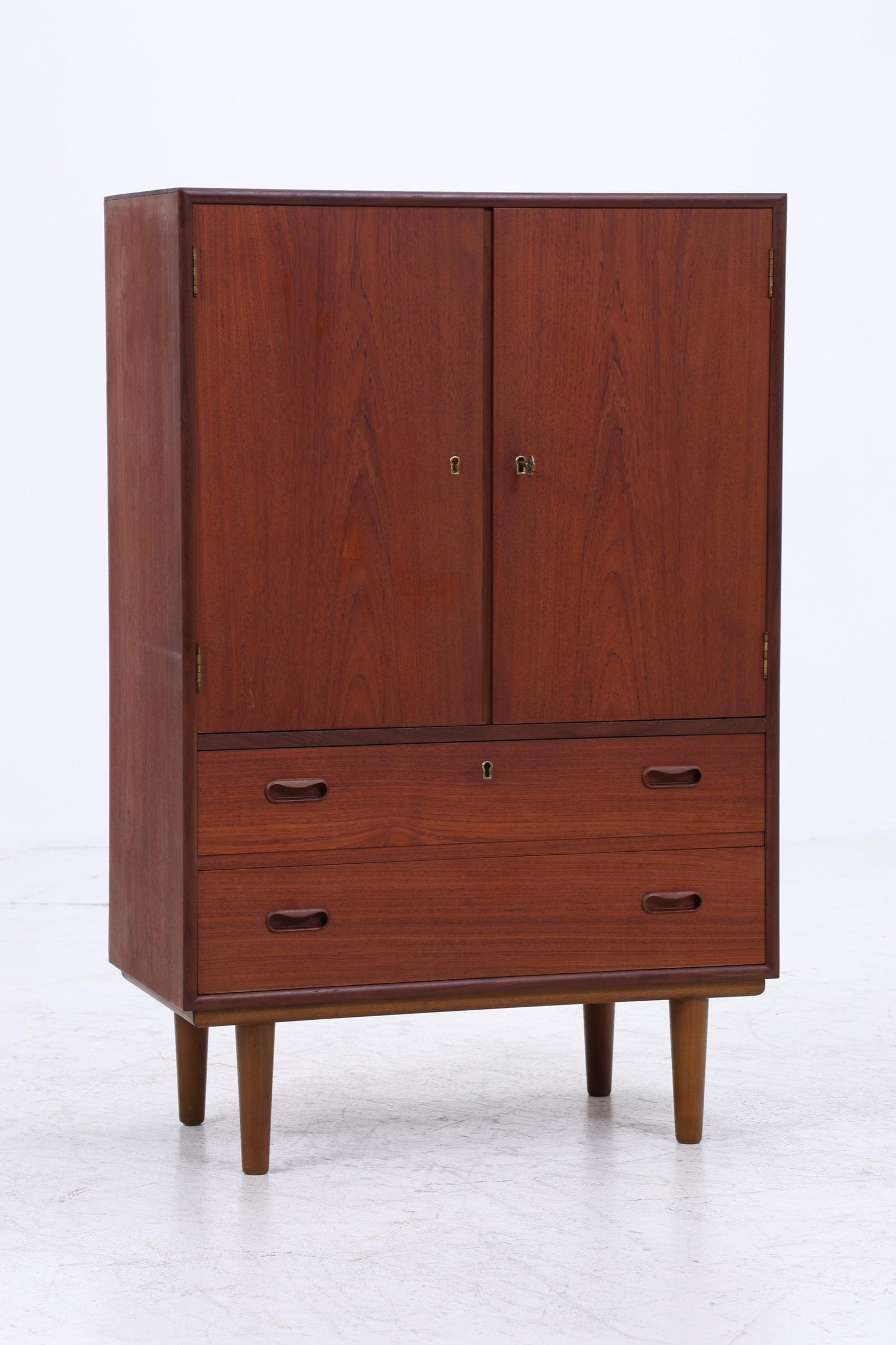 Vintage Teak Kommode | Mid Century Schubladen Schrank Holz Aufbewahrung 60er 70er