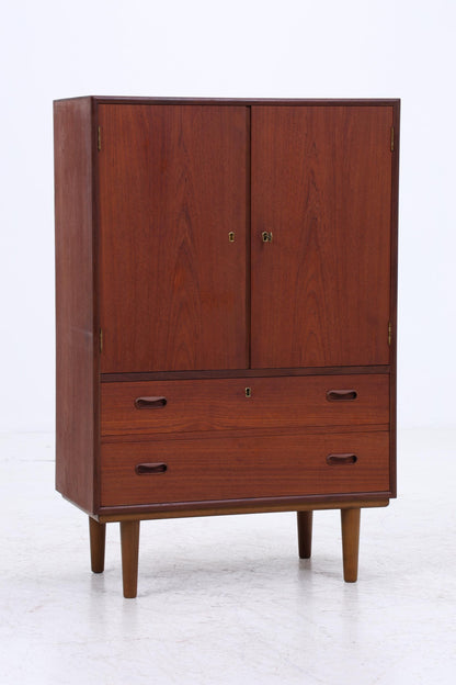 Vintage Teak Kommode | Mid Century Schubladen Schrank Holz Aufbewahrung 60er 70er