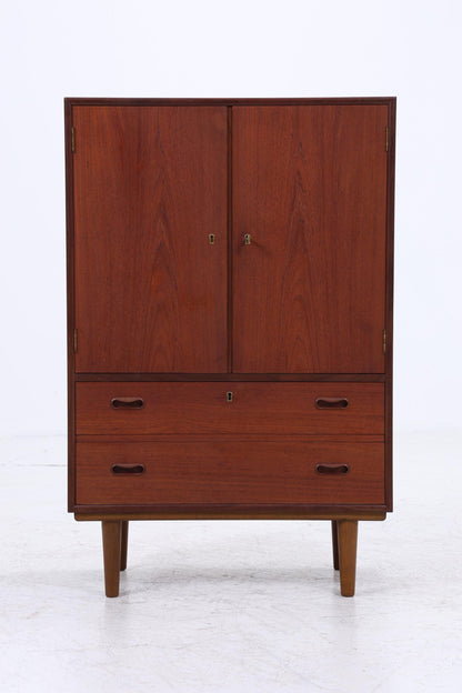 Vintage Teak Kommode | Mid Century Schubladen Schrank Holz Aufbewahrung 60er 70er