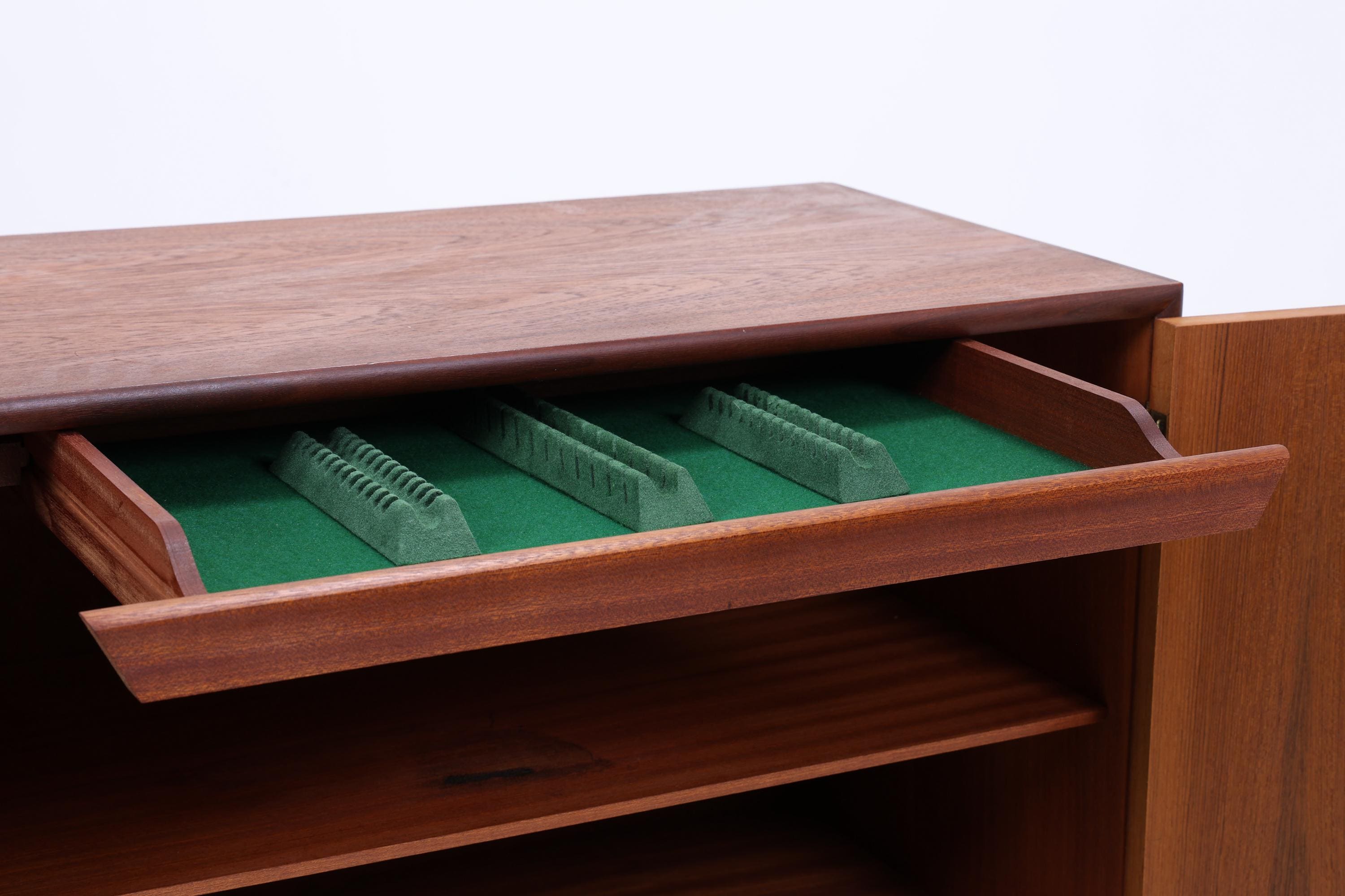 Vintage Teak Kommode | Mid Century Schubladen Schrank Holz Aufbewahrung 60er 70er