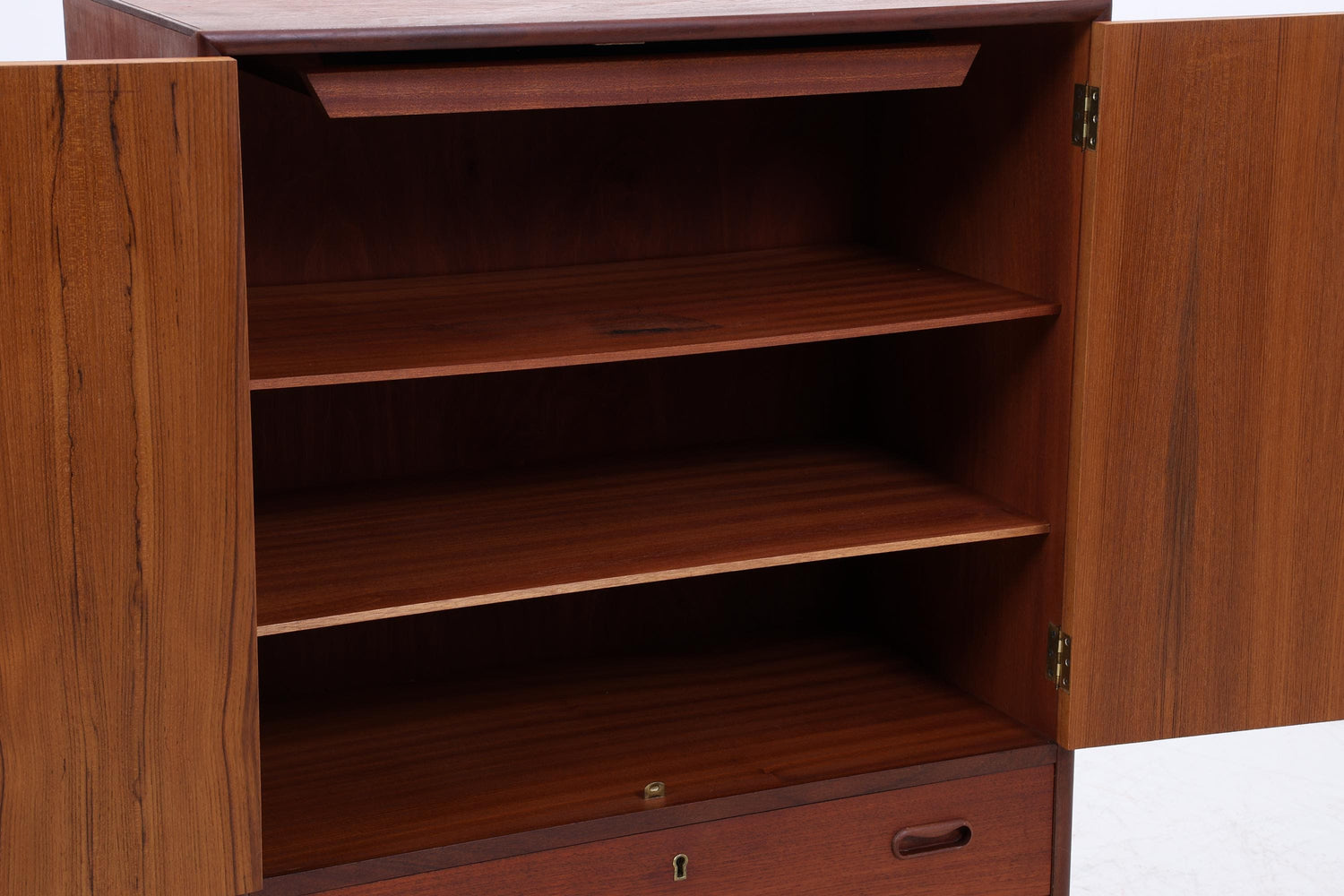 Vintage Teak Kommode | Mid Century Schubladen Schrank Holz Aufbewahrung 60er 70er