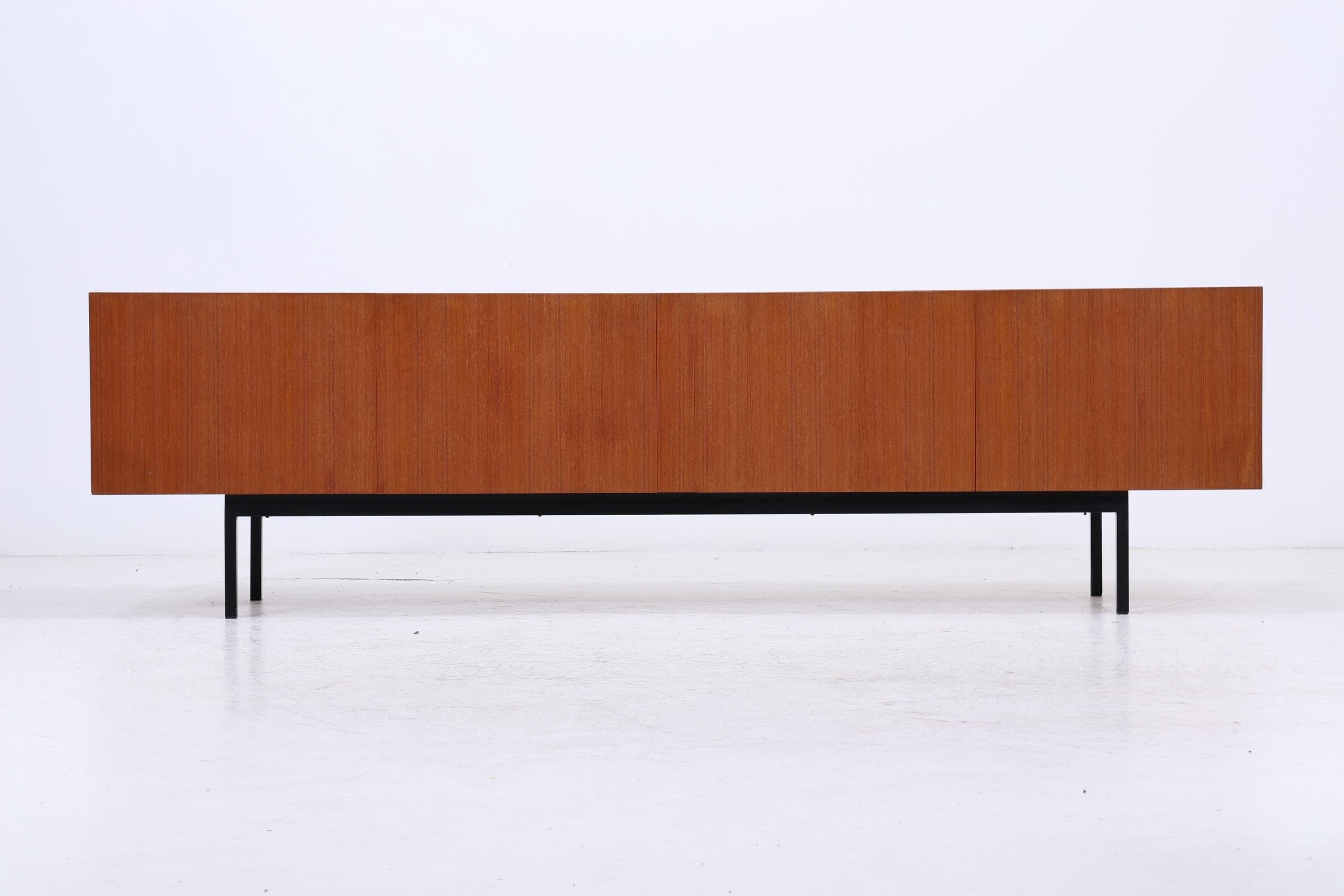 Vintage Teak Sideboard B40 von Dieter Waeckerlin für Behr | Mid Century Anrichte Retro Holz Aufbewahrung