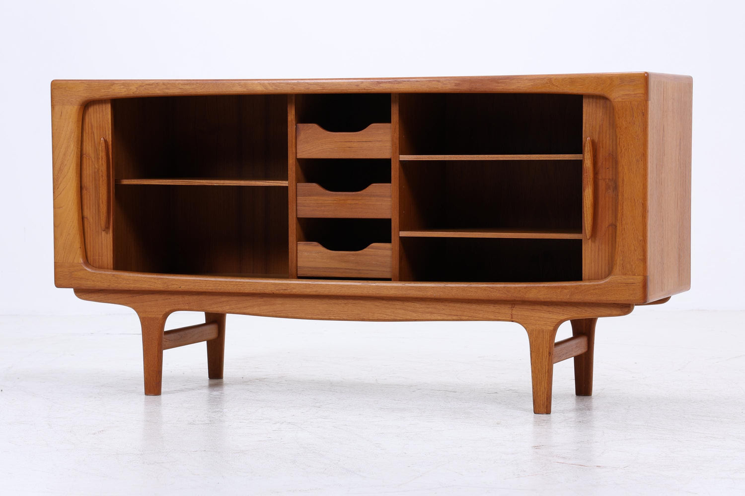 Vintage Teak Sideboard von Johannes Andersen für Silkeborg | Danish Design Mid Century Anrichte Retro Holz Aufbewahrung