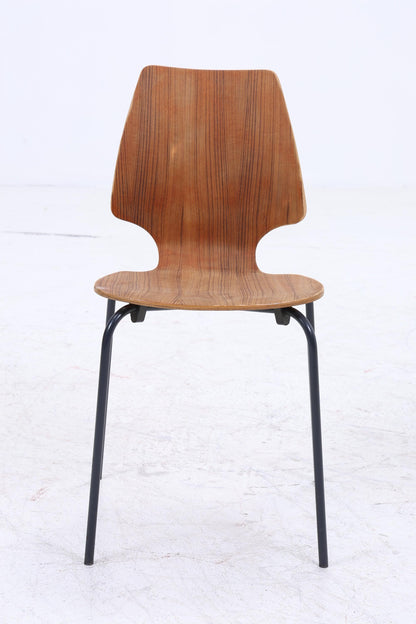 Vintage Stühle aus Schichtholz | Mid Century Stapelstuhl | Retro Stuhl