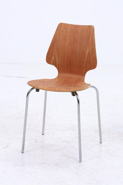 Vintage Stühle aus Schichtholz | Mid Century Stapelstuhl | Retro Stuhl