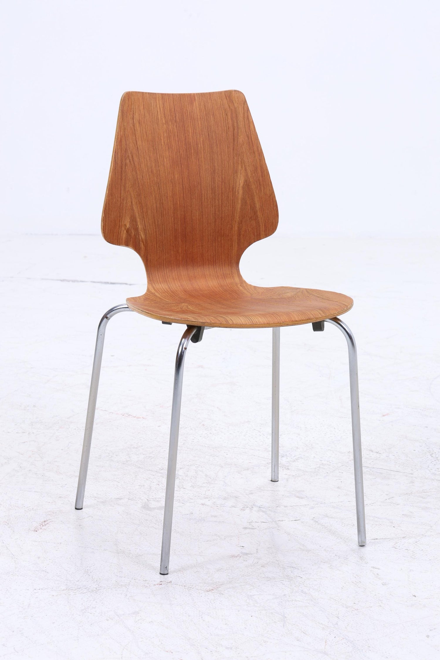 Vintage Stühle aus Schichtholz | Mid Century Stapelstuhl | Retro Stuhl