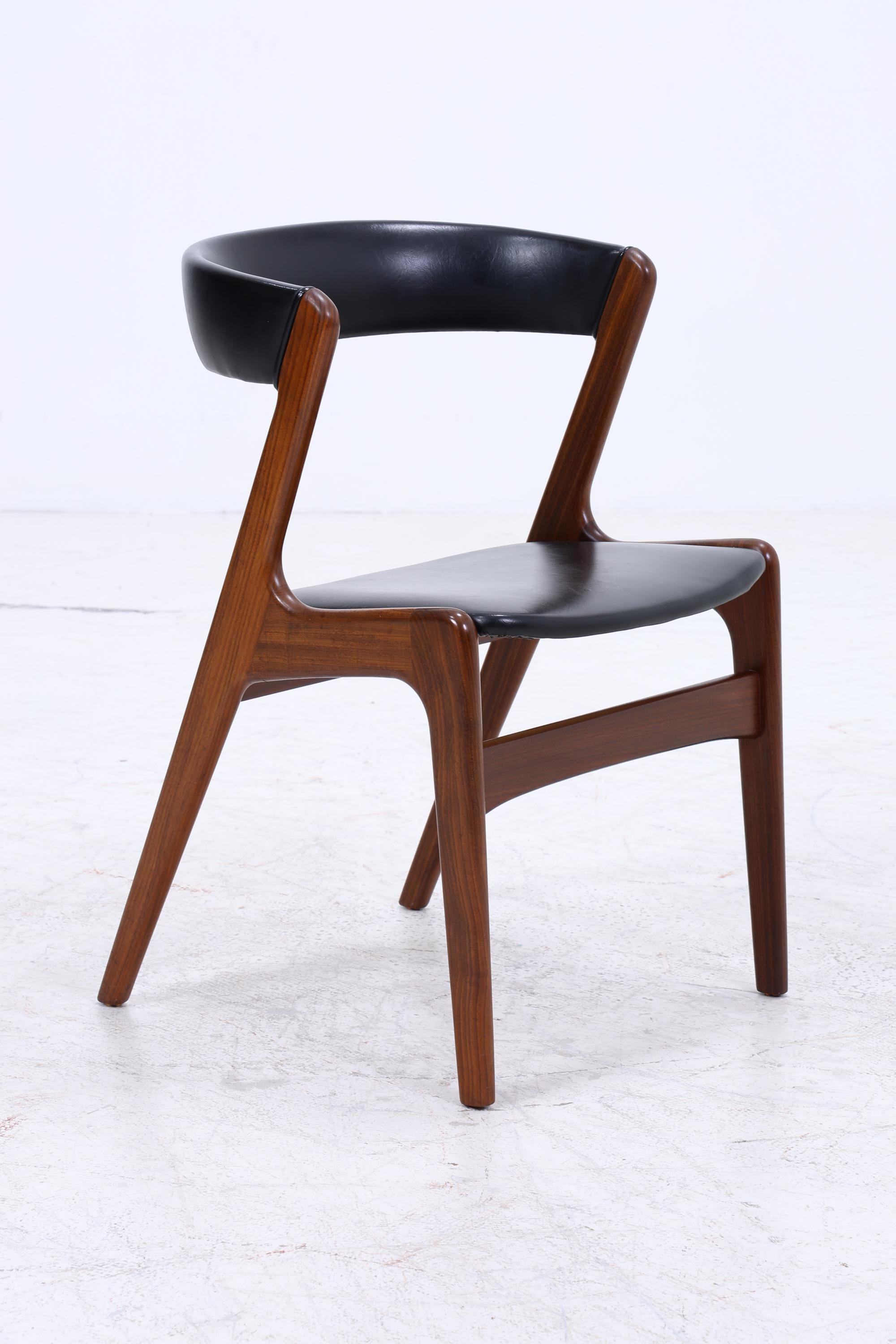 Fire Chair von Kai Kristiansen | Mid Century Stuhl aus Palisander &amp; Leder