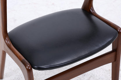 Fire Chair von Kai Kristiansen | Mid Century Stuhl aus Palisander &amp; Leder