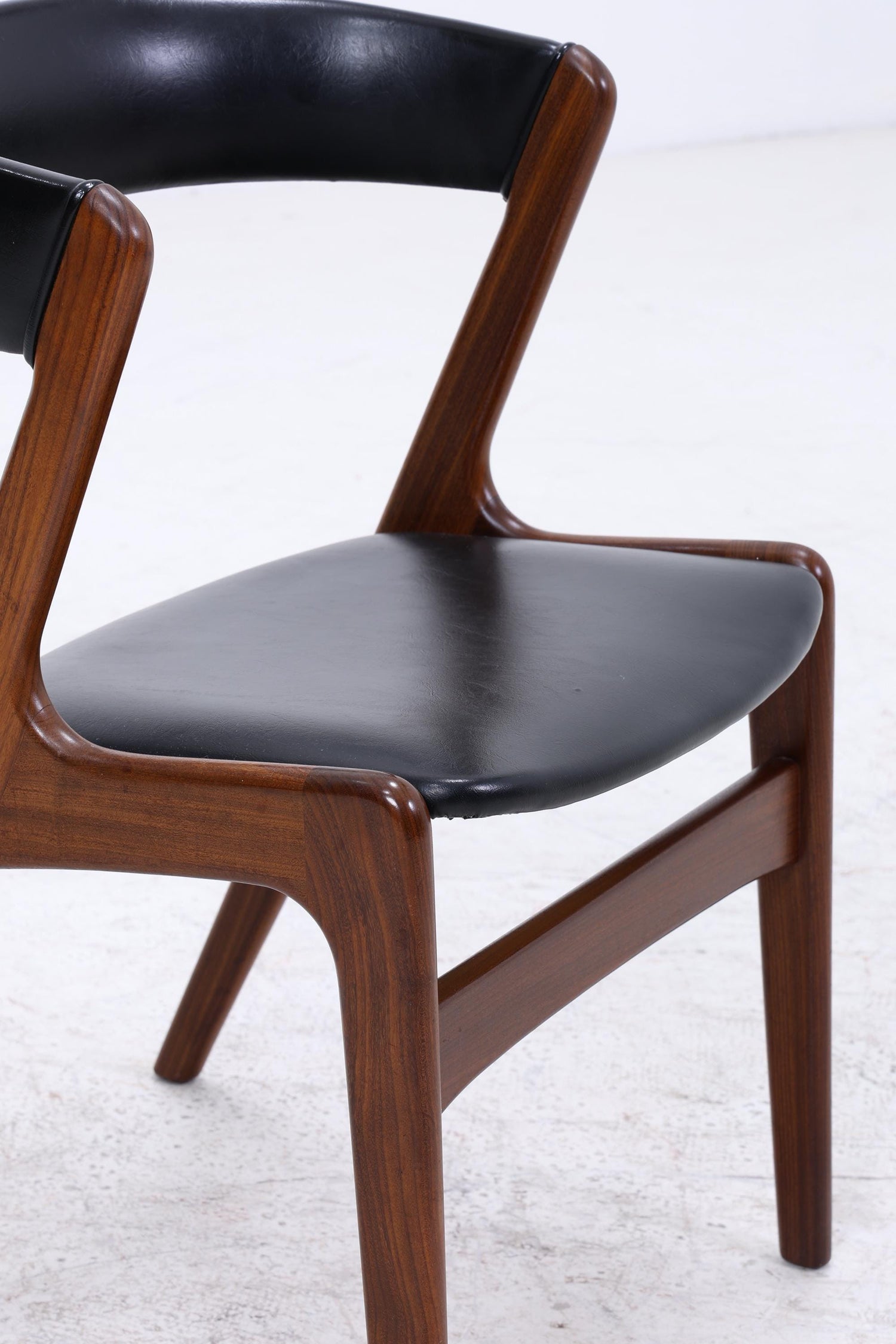 Fire Chair von Kai Kristiansen | Mid Century Stuhl aus Palisander &amp; Leder