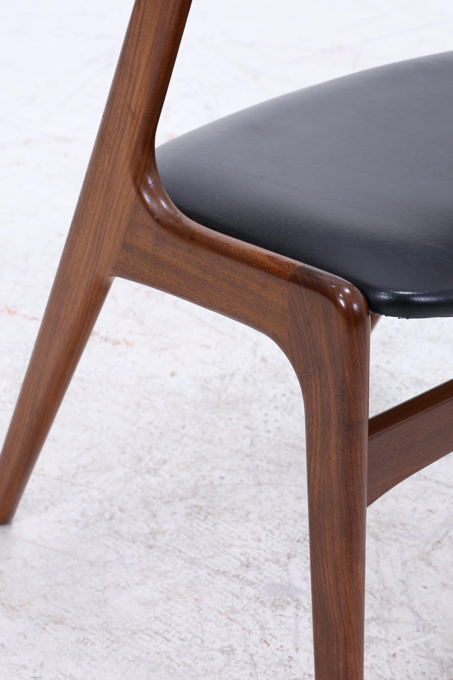Fire Chair von Kai Kristiansen | Mid Century Stuhl aus Palisander &amp; Leder