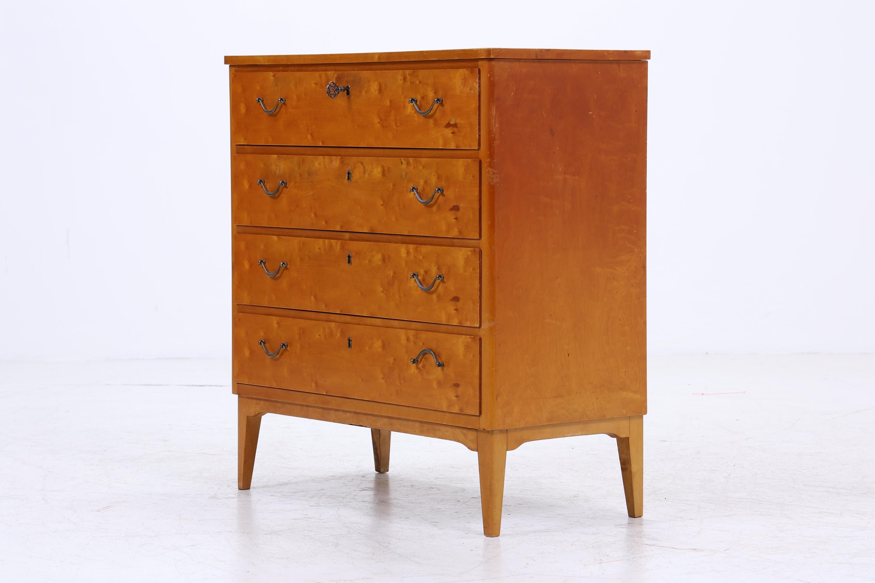 Vintage Kommode | Mid Century Schubladen Schrank Holz Aufbewahrung 60er Jahre