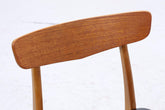 4er Set Teak Stühle von Farstrup Møbler | Mid Century Danish Design Leder Stuhl | Vintage Designer