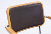 S64 Freischwinger von Marcel Breuer für Thonet | Bauhaus Stuhl Leder Schreibtischstuhl
