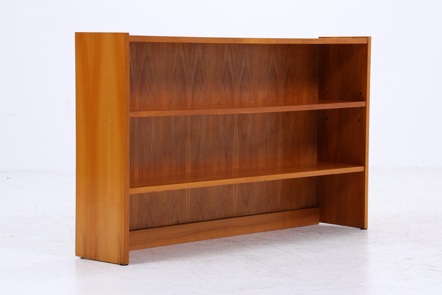 Kleines Vintage Bücherregal aus Birke | Mid Century Regal | 60er Retro Holz Aufbewahrung