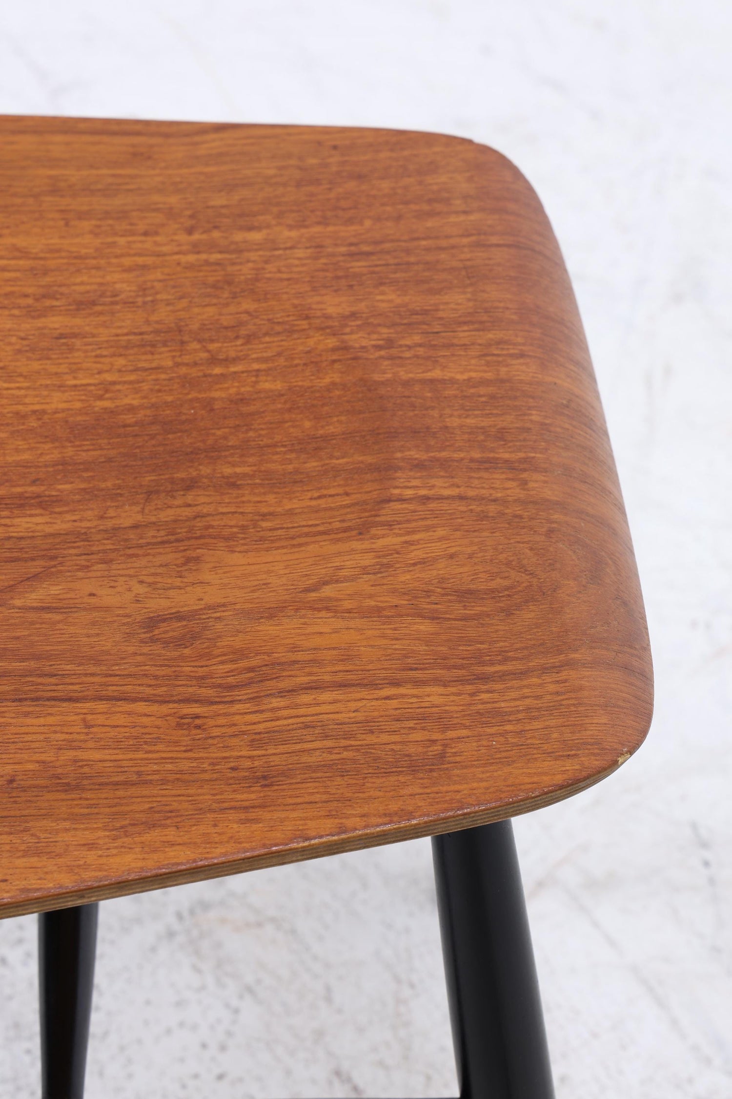 4er Set Teak Stühle "Fanett" von lmari Tapiovaara | Mid Century Finnish Design Holz Stuhl | Vintage Designer