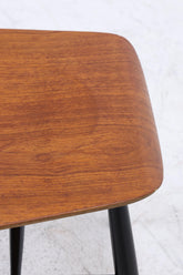 4er Set Teak Stühle "Fanett" von lmari Tapiovaara | Mid Century Finnish Design Holz Stuhl | Vintage Designer