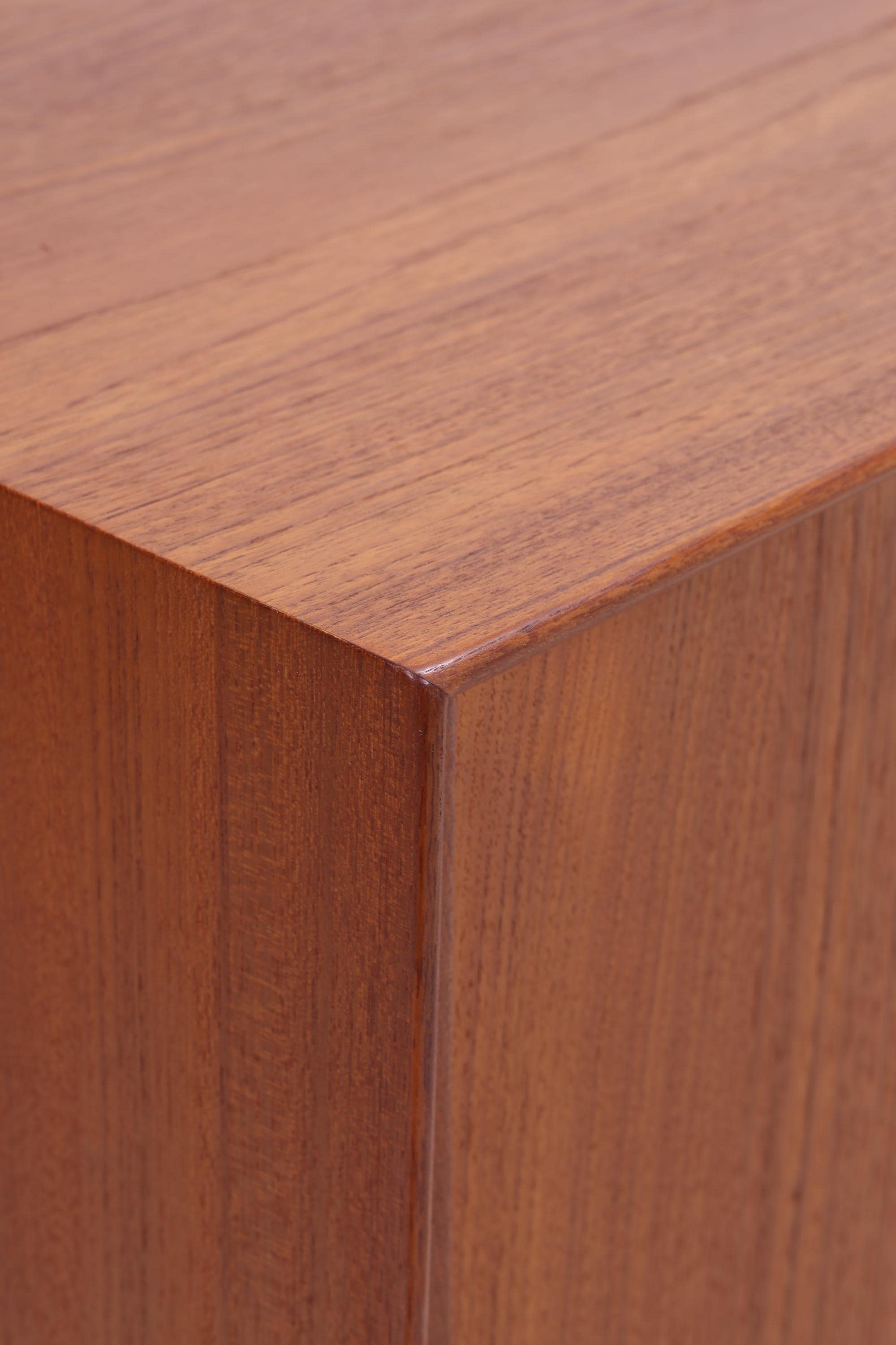 Vintage Teak Highboard von Omann Jun | Mid Century Sideboard Schubladen Schrank Holz Aufbewahrung