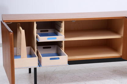 Vintage Teak Sideboard B40 von Dieter Waeckerlin für Behr | Mid Century Anrichte Retro Holz Aufbewahrung