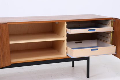 Vintage Teak Sideboard B40 von Dieter Waeckerlin für Behr | Mid Century Anrichte Retro Holz Aufbewahrung