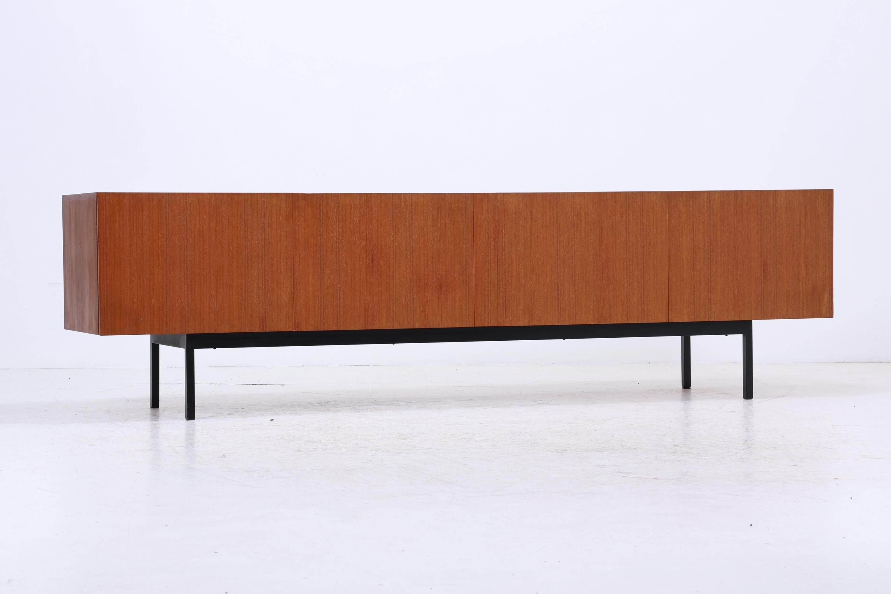 Vintage Teak Sideboard B40 von Dieter Waeckerlin für Behr | Mid Century Anrichte Retro Holz Aufbewahrung