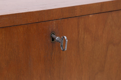 Vintage Highboard 60er Jahre | Mid Century Sideboard Schubladen Schrank Holz Aufbewahrung