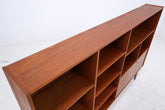 Vintage Teak Regal 60er Jahre | Mid Century Bücherregal Retro Schrank Holz Aufbewahrung