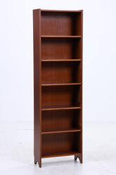 Vintage Teak Bücherregal | Mid Century Regal | 60er Retro Holz Aufbewahrung