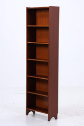 Vintage Teak Bücherregal | Mid Century Regal | 60er Retro Holz Aufbewahrung