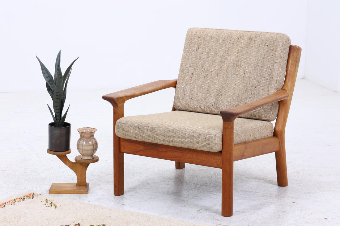 Vintage Teak Sessel | Mid Century Danish Design Sessel 60er Jahre