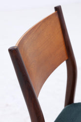 4er Set Teak Stühle von Lübke | Mid Century Design Stuhl | Vintage Designer