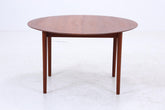 Peter Hvidt & Orla Mølgaard-Nielsen runder Teak Esstisch 60er Jahre | Danish Design Mid Century Tisch | Søborg Møbelfabrik