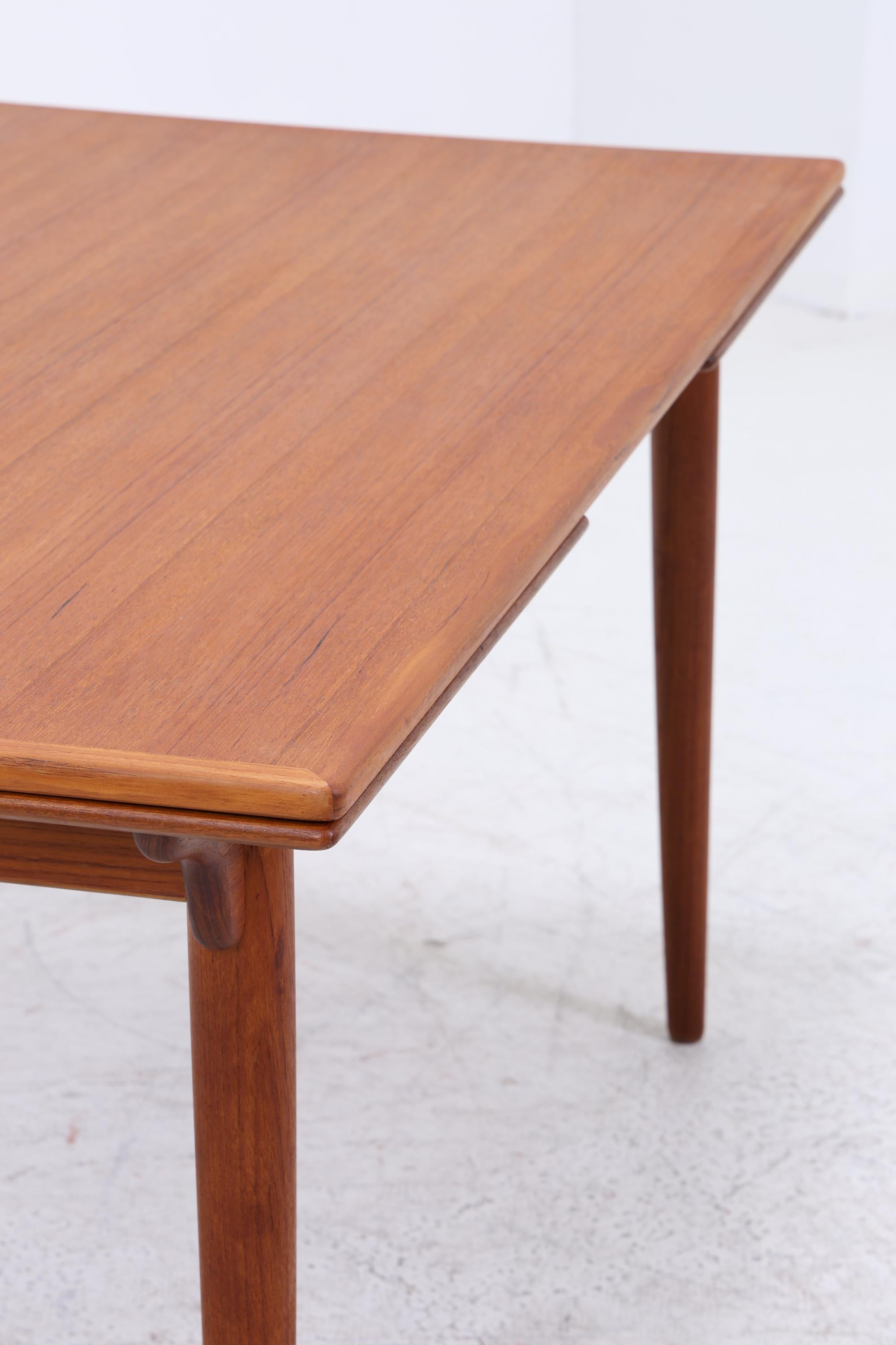 Omann Jun Modell 54 Teak Esstisch | Danish Design Ausziehtisch Mid Century 60er