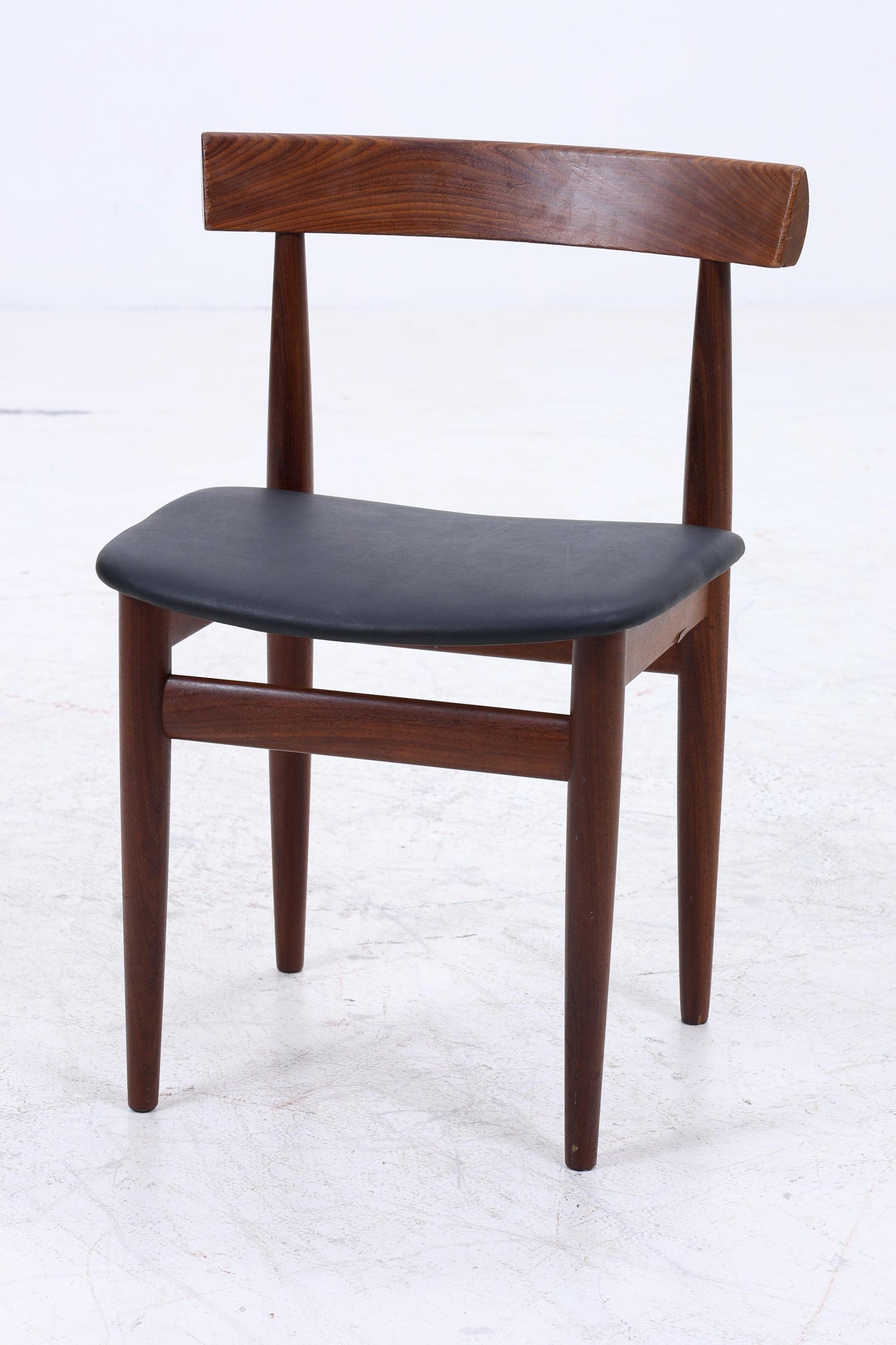 Hans Olsen für Frem Røjle – Vintage runder Ausziehtisch mit 4 Stühlen aus Teak | Danish Mid Century Dining Set