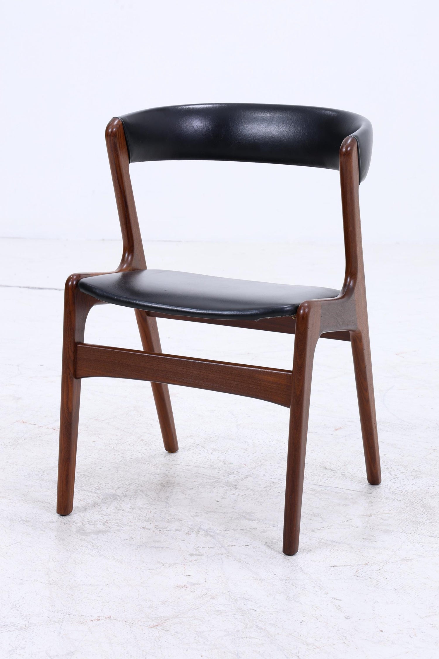 Fire Chair von Kai Kristiansen | Mid Century Stuhl aus Palisander &amp; Leder